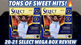 TONS OF SWEET PULLS!🔥 | 2020-21 Panini Select Basketball Retail Mega Box Break/Review x2