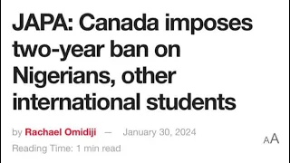 Canada 🍁 visa ban..🤦🏾‍♀️#int.student#cheapestcountry#flight#student#links