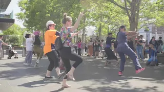 Beksan Wanara Flash Mob in Melbourne