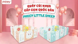 Quây cũi nhựa gấp gọn Pakey Little Sheep - Mẫu quốc dân được nhiều ba mẹ lựa chọn nhất | Pakey.vn