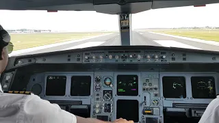 Airbus A330-200 Take Off from Rwy 16 in Melbourne