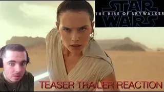 Star Wars Episode 9 Rise Of Skywalker | Teaser Trailer Reaction