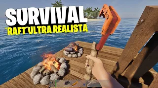 NOVO JOGO DE SOBREVIVÊNCIA ESTILO "RAFT ULTRA REALISTA"! - Lost World