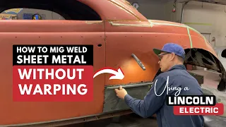 How to Mig Weld Sheet Metal Without Warping 🚨 REALTIME demonstration