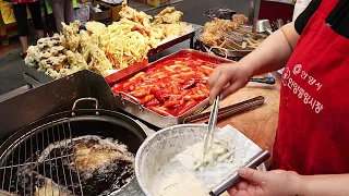 잇티비 분식영상 17편 몰아보기!!!떡볶이,튀김,순대,김밥,어묵!!!/(Tteokbokki,Fried food,Sundae)BEST17/Korea street food