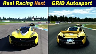 Real Racing Next vs Grid Autosport - McLaren P1 & Chevrolet Camaro SS