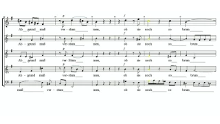 BWV 227 - soprano  1 - Jesu, meine Freude -J.S. Bach - #damusitex - scrolling score