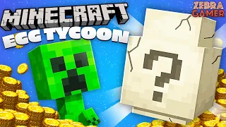 Hatching ADORABLE Mob Pets! - Minecraft Egg Tycoon! - Zebra's Minecraft Fun