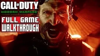 CALL OF DUTY MODERN WARFARE REMASTERED Full Game Walkthrough - No Commentary (CoDMW Full Game) 2016