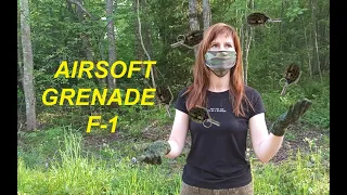 Red Sonja Airsoft: realistic airsoft grenade F1