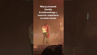 Dawid Kwiatkowski-proste koncert w Kutnie #shorts #concerts
