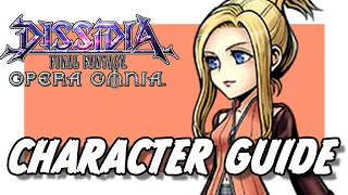 DFFOO QUISTIS CHARACTER GUIDE! BEST ARTIFACTS AND SPHERES! HOW TO PLAY QUISTIS!!!