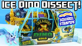 Treasure X Dino Gold Frozen Blue ICE T Rex Dissection Arctic Review!