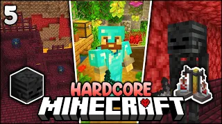 Brewing caves & INCREDIBLE discoveries in Minecraft Hardcore! (Ep.5)