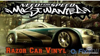 How to Add Razor Car Vinyl in NFS Most Wanted