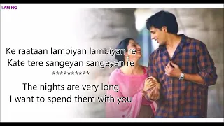 Raataan Lambiyan English Translation | Shershaah | Sidharth, Kiara | Tanishk |Jubin Nautiyal |Asees