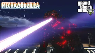 GTA 5 MECHAGODZILLA 8K MOD |KHÔI MICHAEL