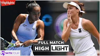 Leylah Fernandez vs Tatjana Maria Highlights - WTA San Diego Open 2024
