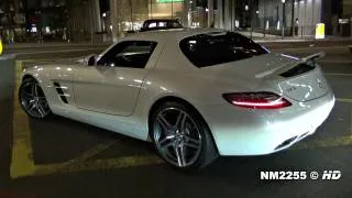 Mercedes SLS AMG Loud Revs and Accelerate!