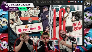 Liverpool thrashing Manchester United at Old Trafford | Salah Hat-Trick | Times Up For Solskjaer ?