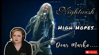 Dear Marko... | Nightwish - High Hopes End of an Era.