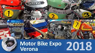 Golden Years of Motorcycle Shows in Europe: Motor Bike Expo Verona 2018 - custom, classic and racing