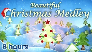 ✰ 8 HOURS ✰ CHRISTMAS MUSIC Instrumental ♫ Christmas Music Playlist ✰ Peaceful Piano Medley ✰