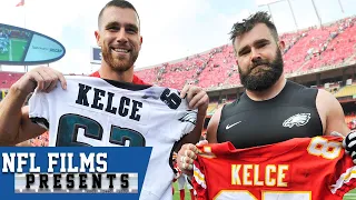 Jason and Travis Kelce: Close Brothers Who are Both Different and Alike | NFL Films Presents