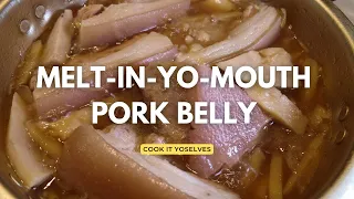 AMAZING Braised Pork Belly Recipe in 30 minutes. So soft & tender! (2023)