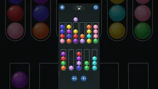 Ballsort game Level 38