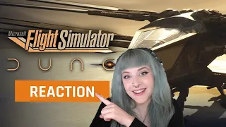 My reaction to the Microsoft Flight Simulator x Dune Launch Trailer | GAMEDAME REACTS