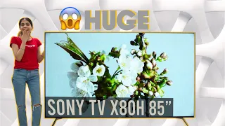 This TV Is Crazy Size : BIG 85 inch Sony 85X8000H