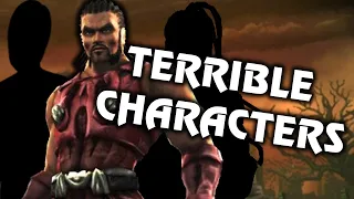 5 EXTREMELY LOW TIER Competitive Mortal Kombat Characters