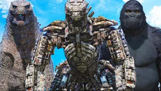 GODZILLA & KING KONG vs MECHAGODZILLA - Monster Battle