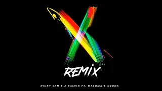 X Remix- Nicky Jam X J Balvin X Maluma X Ozuna