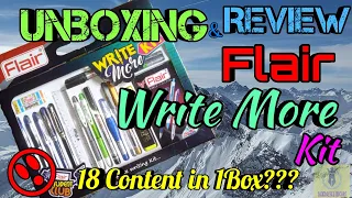 Flair Write More Kit || Unboxing Video || Review || Sanchayan Educare