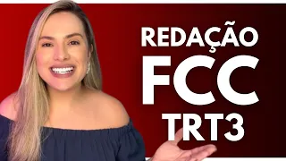 TRF3 FCC - Redação