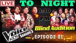 The Voice Kids Season -3-2024 || Blind Audition Episode -01 | To Night Update