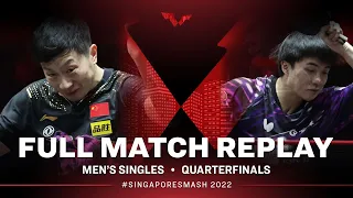 FULL MATCH | LIN Yun-Ju (TPE) vs MA Long (CHN) | MS QF | #SingaporeSmash 2022