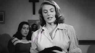 Stromboli 1949 Ingrid Bergman (English) Refugee camp scene