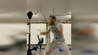 Conor McGregor Training At Home