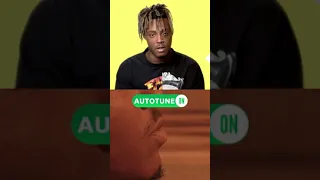 Juice WRLD AUTOTUNE VS NO AUTOTUNE #Shorts