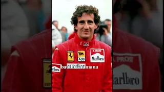 Depoimento de Alain Prost sobre Ayrton Senna. Emocionante.