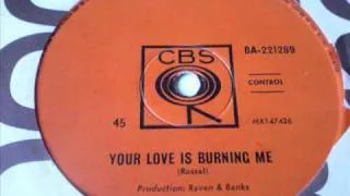 THANE RUSSAL & THREE - Your love is burning me