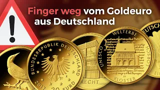 Warum Goldmünzen aus Deutschland nicht die erste Wahl sind