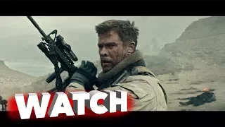 12 Strong Featurette with Chris Hemsworth and Michael Shannon | ScreenSlam