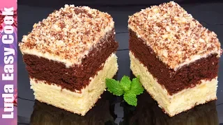 SOUR CREAM CAKE recipe (Smetannik) LudaEasyCook