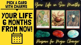 📢💝⏳️YOUR LIFE IN SIX MONTHS: BIG CHANGES AHEAD!⚖️🌞⚠️|🔮CHARM PICK A CARD🔮