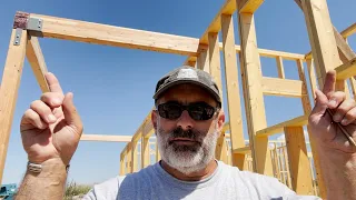 Building a post and beam front porch| Building Our Own Home Ep.21