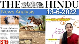 13 June 2022 | The Hindu Newspaper Analysis in English | #upsc #IAS